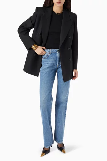 Double-breasted Jacket in Wool