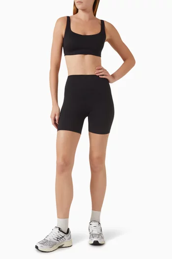 Matte Scoop Neck Bra