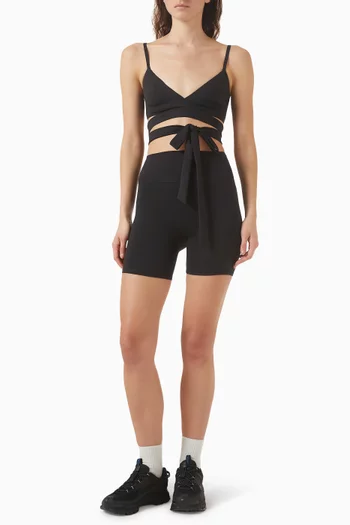 حمالة صدر بتصميم ملفوف في الأمام مجموعة مت