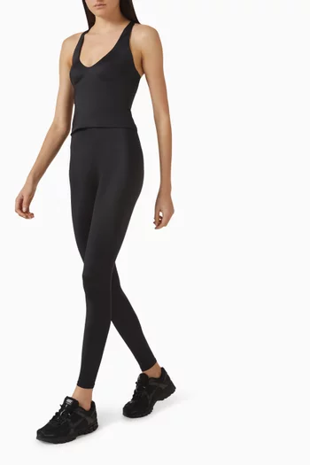 Shine Bonded Waist Legging 26"