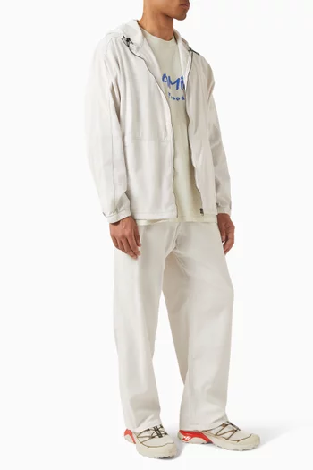 كنزة بغطاء رأس وسحّاب للشاطئ