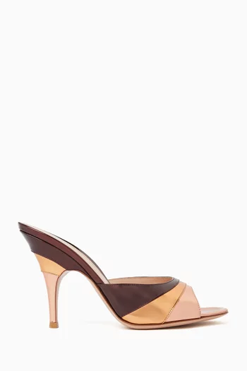 Marea 95 Mules in Leather