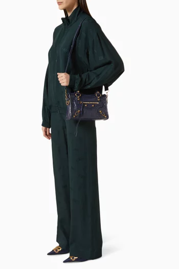 Mini Le City Bag in Arena Lambskin