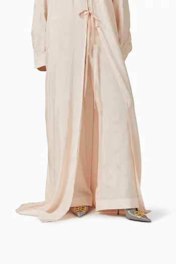 BB 80 Slingback Knife Pumps in Satin