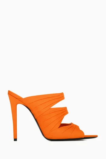 حذاء إميلي مفتوح من الخلف بكعب 110‏ مم ستان كريب