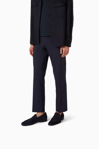 حذاء سهل الارتداء هوك جلد