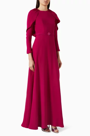 فستان بكاب وحزام