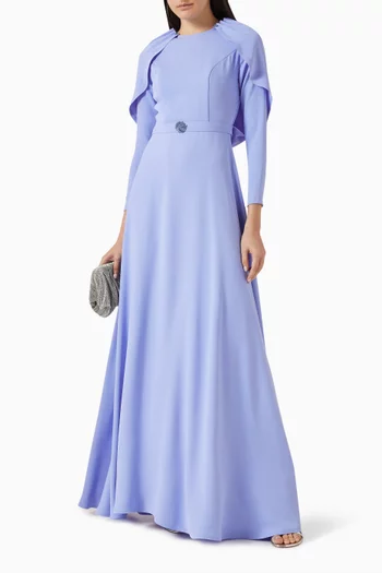 فستان بكاب وحزام