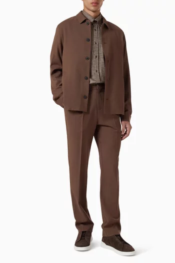 Button-up Shirt in Cotton