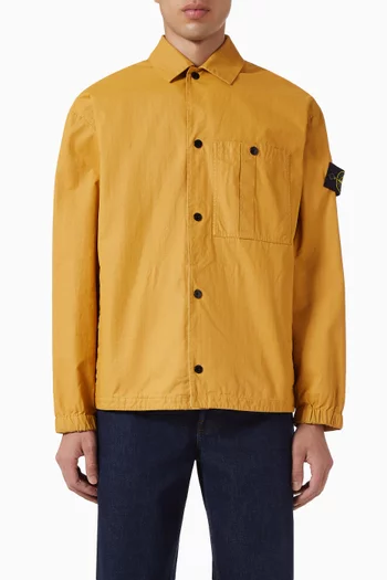 Ripstop Overshirt in Coated-cotton