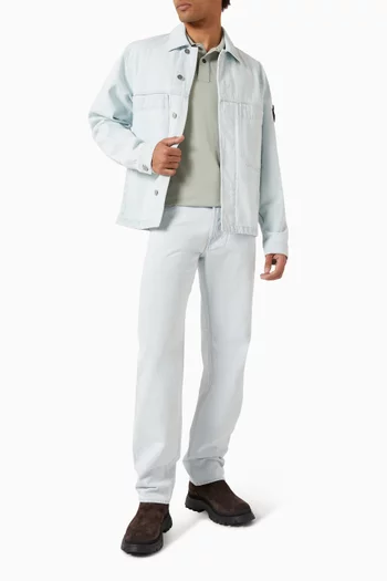 تي شيرت بولو بشعار الماركة بيكيه مطاطي