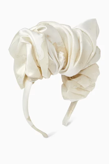 طوق رأس بعقدة ونقشة خريطة