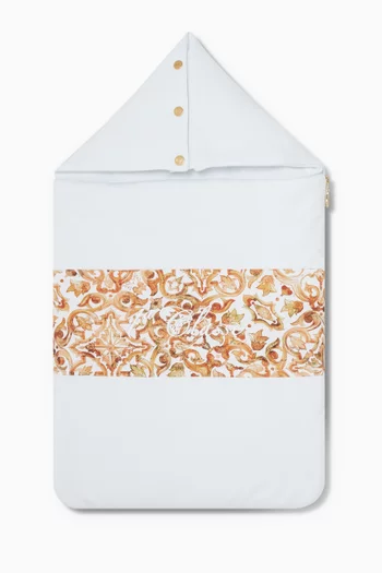 Map-print Sleeping Bag