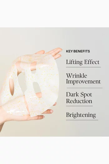 قناع هيدروجل سجنتشر فيتا كابسول بالكولاجين لمقاومة علامات تقدم السن لاستهداف 8 مناطق، 44 غرام × 4 قطع