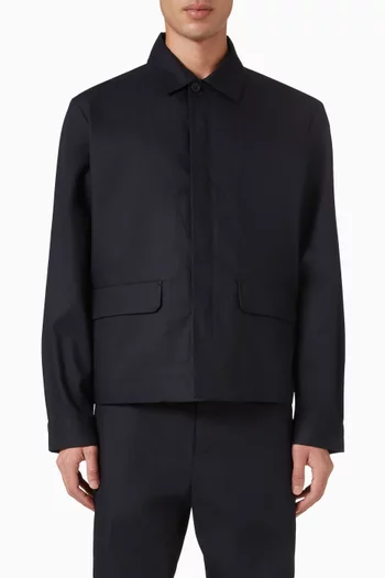 Relaxed-fit Overshirt in Cotton-linen