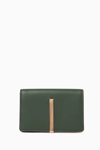 Business Card Holder in Leather