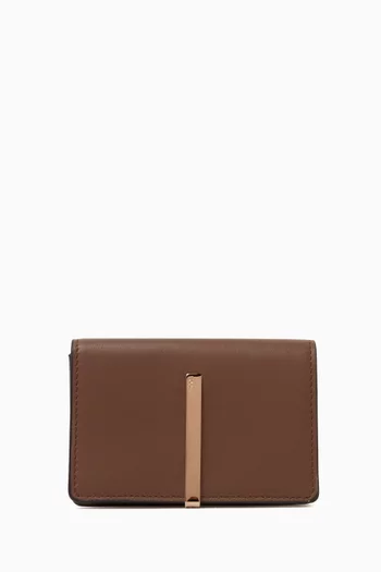 Business Card Holder in Leather