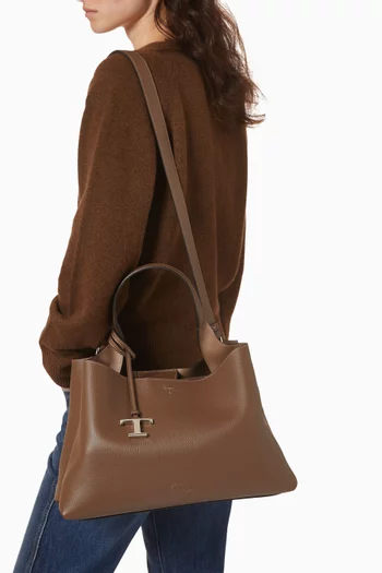Apa Top-handle Bag in Calfskin Leather