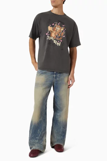 Bloom Faded T-shirt in Cotton-jersey