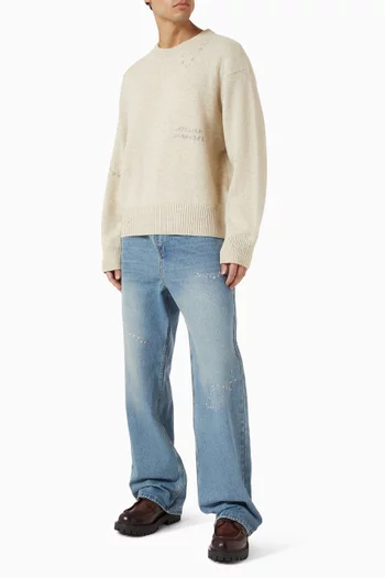 Jerk Bootcut Jeans in Denim