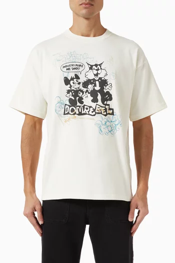 Shady Printed T-shirt in Cotton-jersey