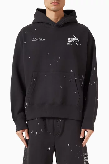 Staff Printed Sweatshirt in Cotton-fleece