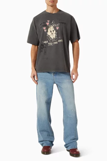 The One Faded T-shirt in Cotton