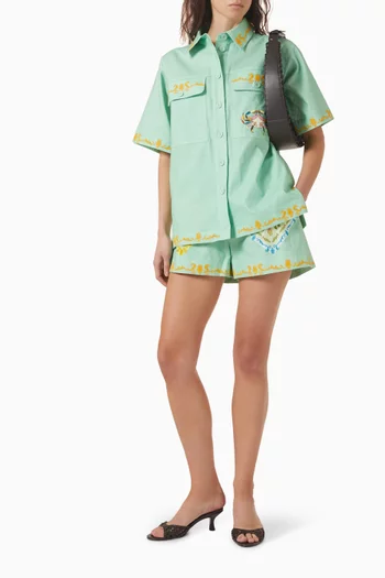 Porto Shorts in Cotton Blend