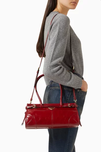 Bonnie Medium Top-handle Bag in Soft Leather