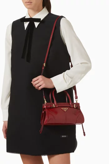 Mini Bonnie Top-handle Bag in Soft Leather