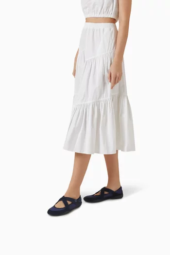 حذاء رومي سبورت ماري جين بكعب مسطح شمواه