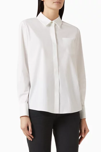 Double French Cuff Shirt in Cotton