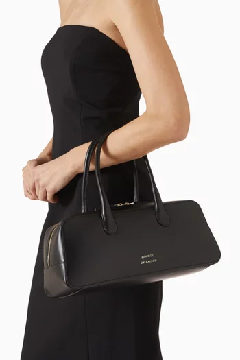 Mini Seth Top-handle Bag in Calf Leather