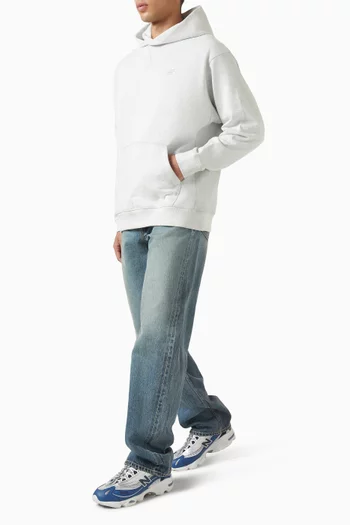 كنزة بغطاء رأس رياضية قطن تيري