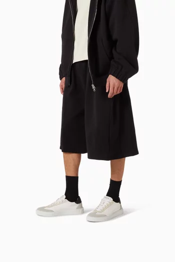 Vibe Sneakers in Canvas, Leather & Suede