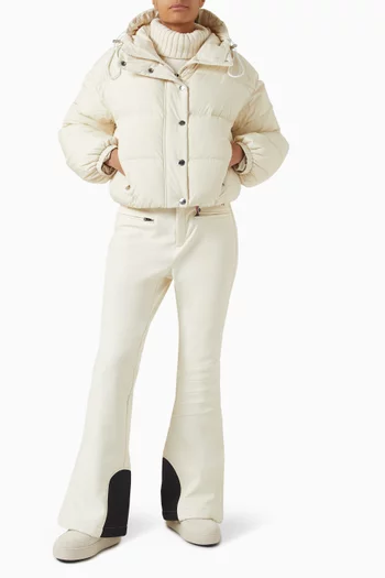 Down Cropped Puffer Jacket