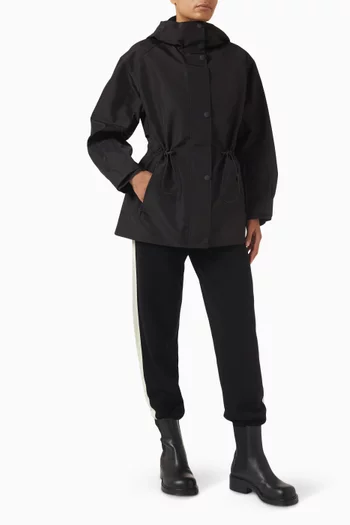 Drawstring Parka Jacket