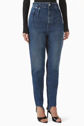 بنطال جينز بقصة ضيقة دينم