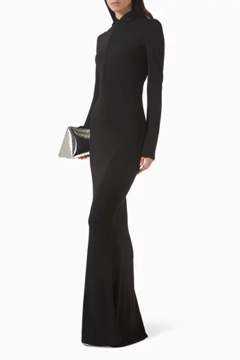 Column Dress in Jersey