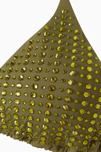 Malibu Embellished Bikini Set