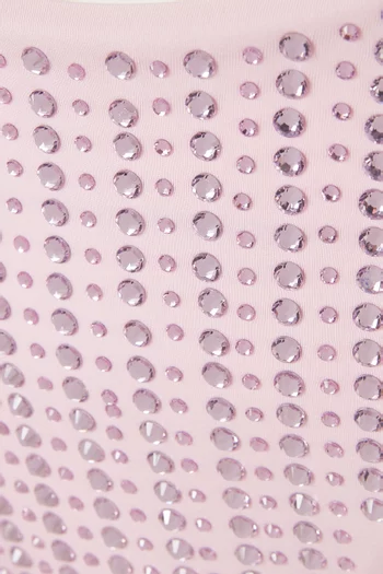 طقم بيكيني ماليبو بقصة برازيلية ومطرز