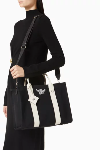 Large Aren Tote Bag in Cotton-blend