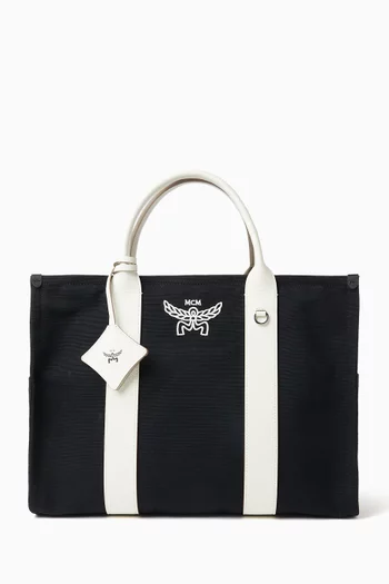 Large Aren Tote Bag in Cotton-blend