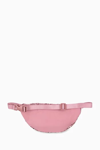 حقيبة خصر مزينة بترتر