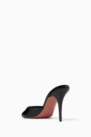 Elodie 90 Mules in Satin