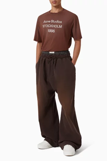 Logo T-shirt in Cotton & Hemp