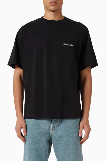 تي شيرت بطبعات أدوات بستنة قطن