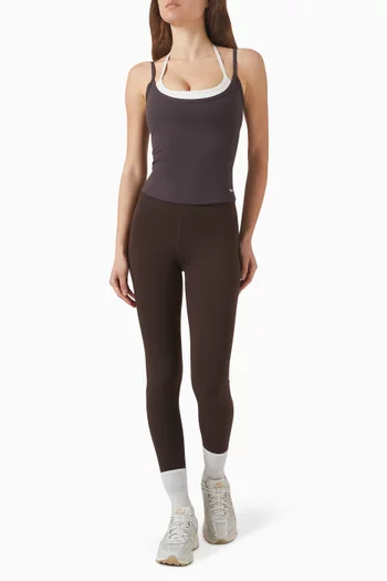 Double Strap Halterneck Top