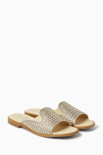 Rhinestone-embellished Sandals