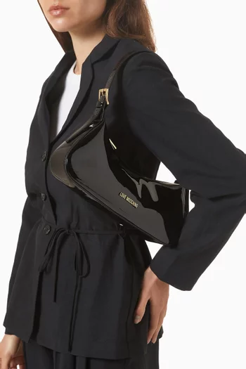 Smart Daily Shoulder Bag in Leather